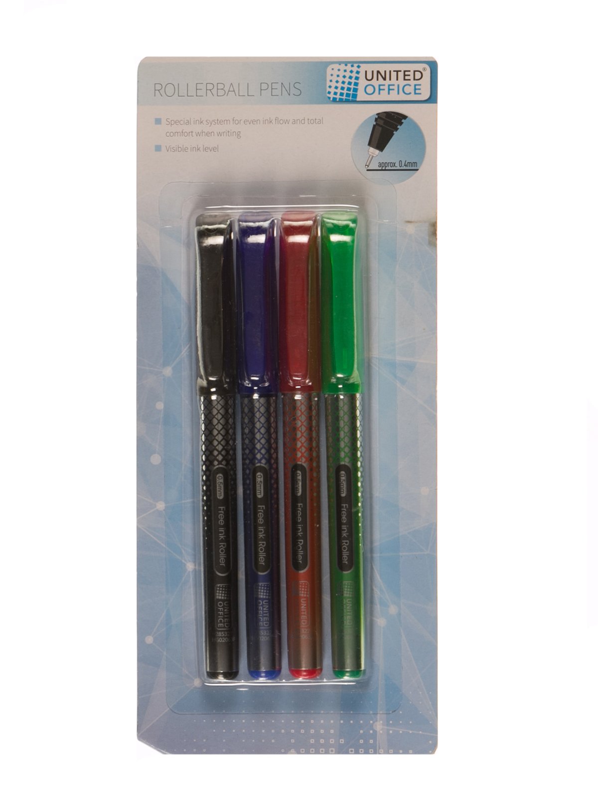 Набір ручок (4 шт.) - різнобарвний | 4008793