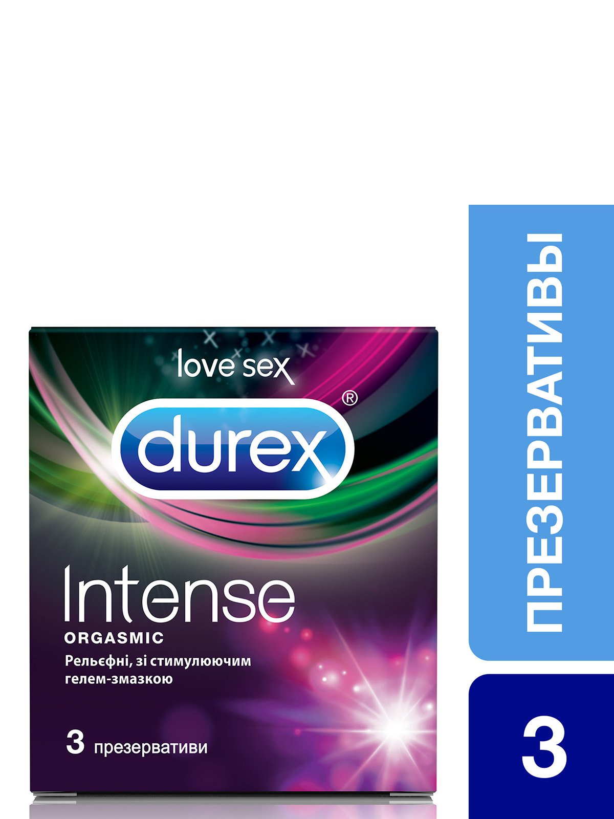Презервативы Durex Intence Orgasmic № 3 | 3874082