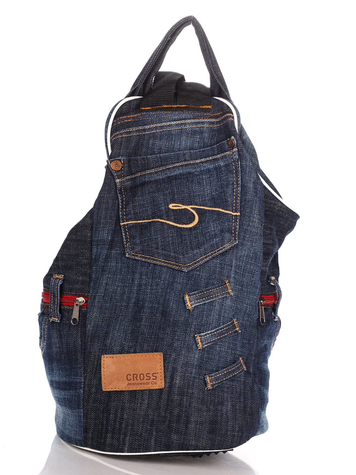 Рюкзак цвета темного джинса | 4092966