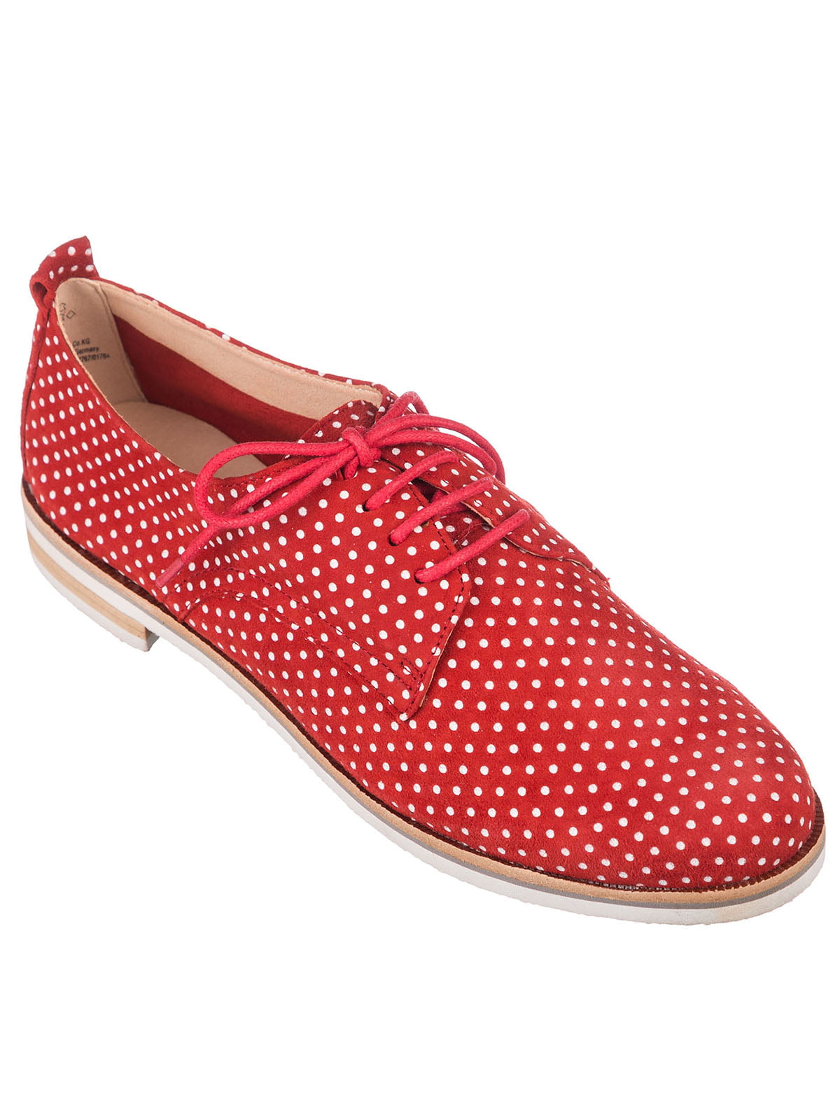Туфлі червоні в горошок | 4153625