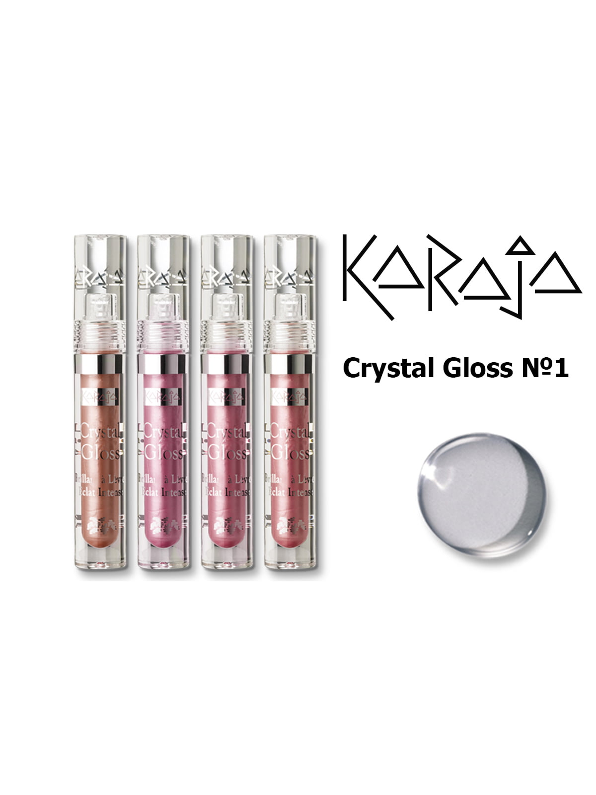 Блиск для губ Crystal Gloss — тон №01 (3,5 мл) | 3999444