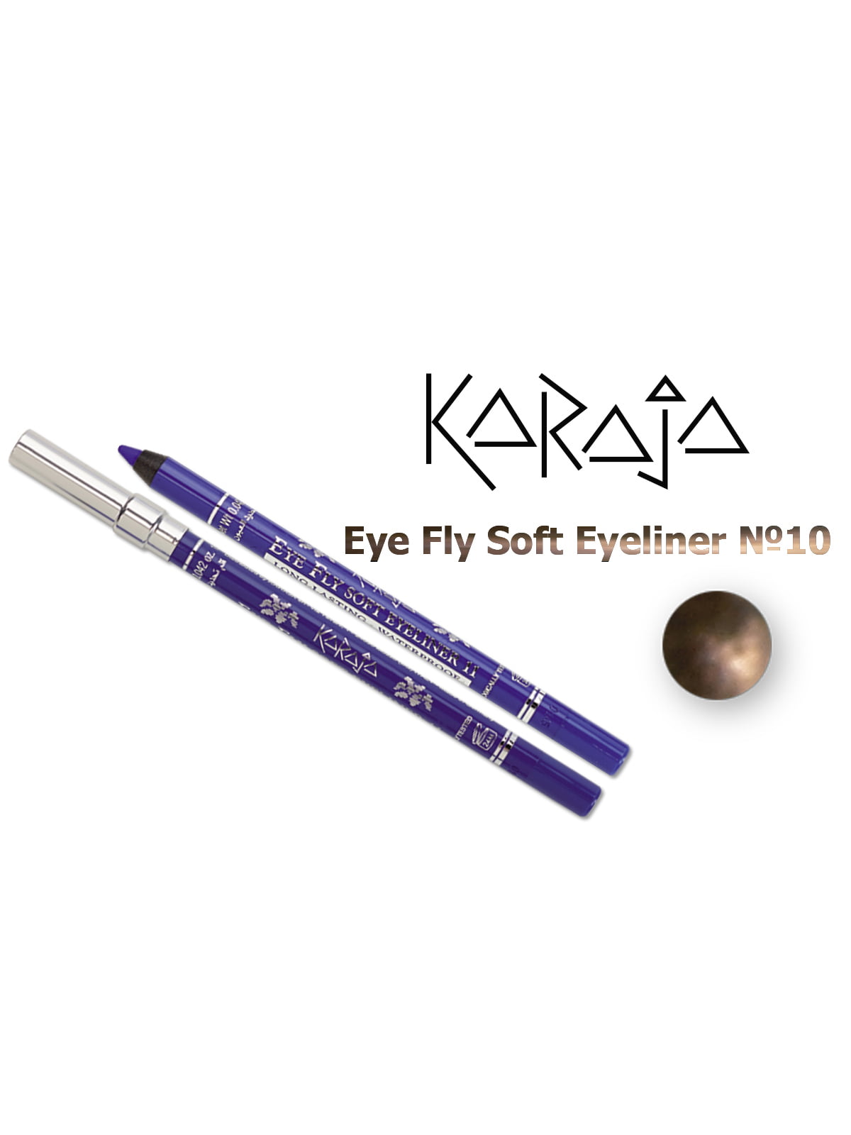 Карандаш для глаз Fly Soft — тон №10 (1,2 г) | 3999581