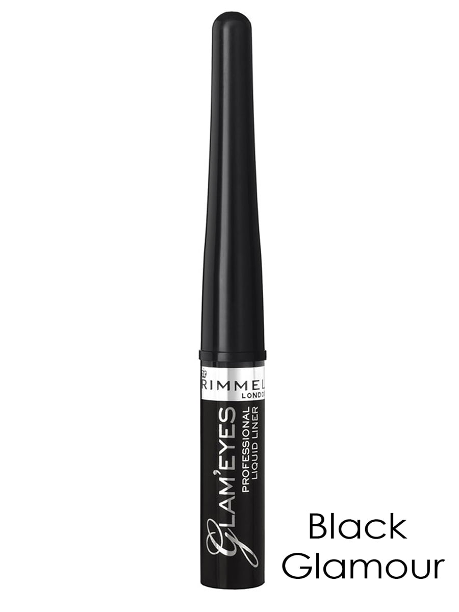 Подводка для глаз Glam`eyes Professional Liquid Liner - Black Glamour (3,5 мл) | 2120197