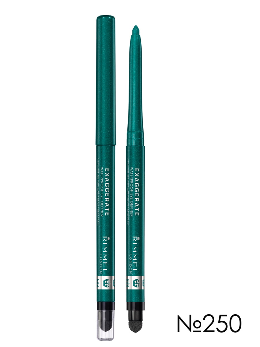Олівець для очей Exaggerate Waterproof Eye Definer - №250 — Emerald Sparkle (0,28 г) | 2178958