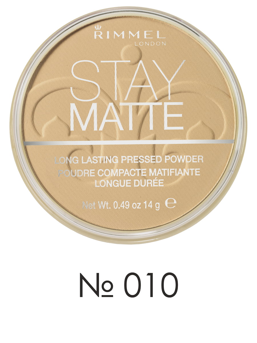 Пудра компактная Stay Matte - №10 - Warm Honey (14 г) | 2120010