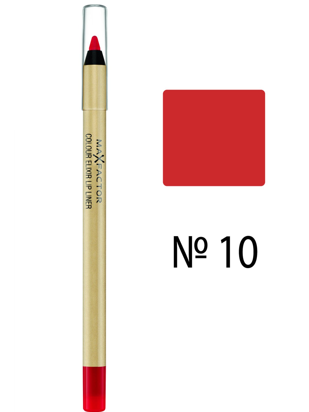 Олівець для губ Col Elixir Lip Liner - №10 - Red Rush (1,2 г) | 3925828