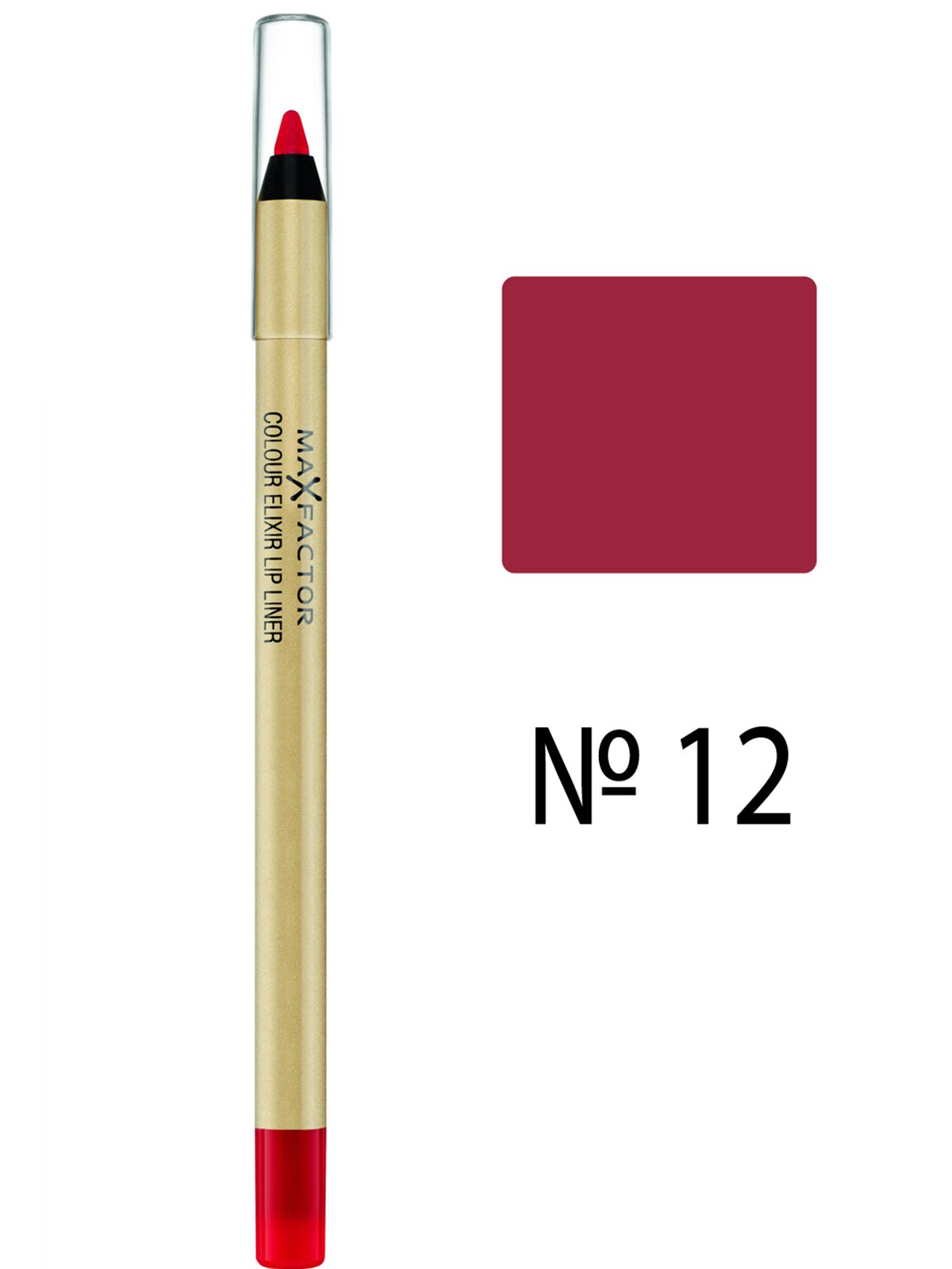 Олівець для губ Col Elixir Lip Liner - №12 - Red Bsh (1,2 г) | 3925830