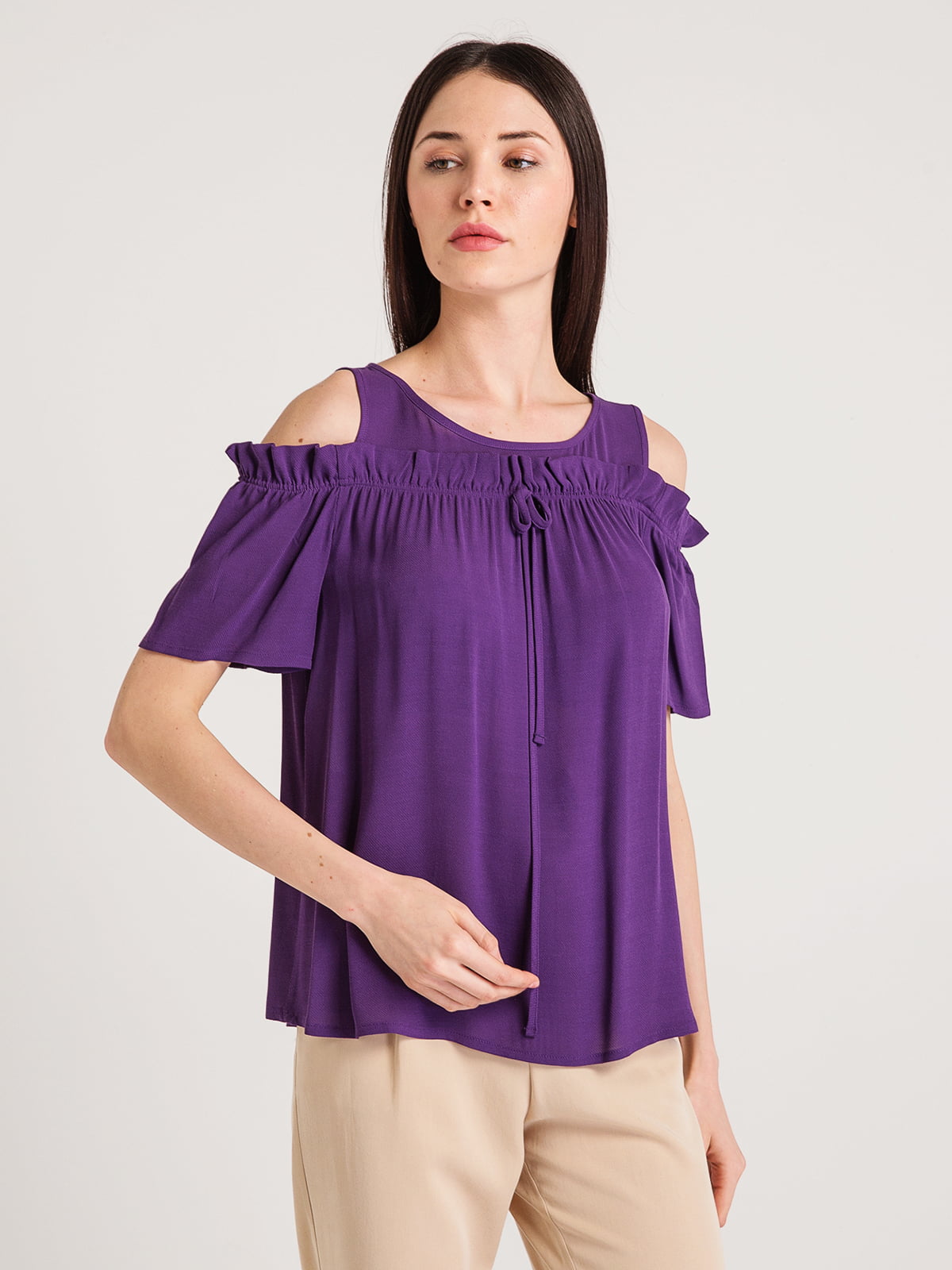 Блуза фиолетовая | 4194689