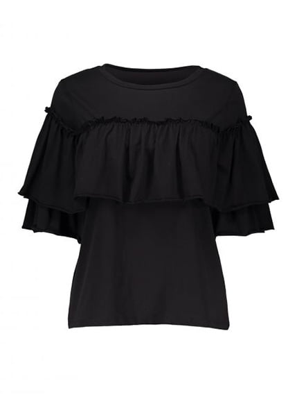 Блуза черная | 4136125