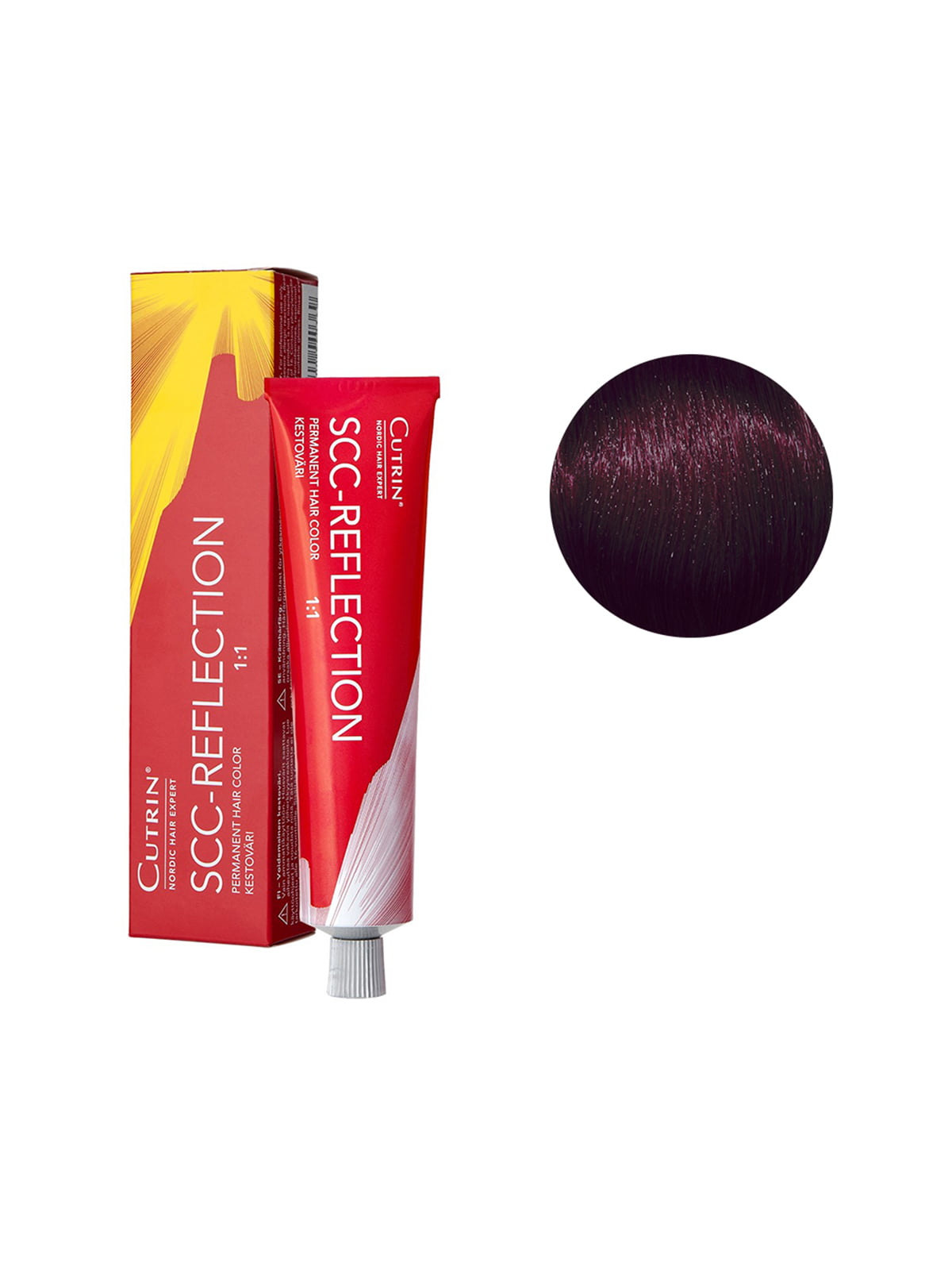 Фарба для волосся стійка — 3.56 темний фіолетовий SCC-Reflection (60 мл) | 4212869