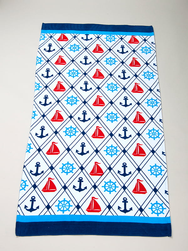 Рушник пляжний велюровий (75х150 см) | 4209612