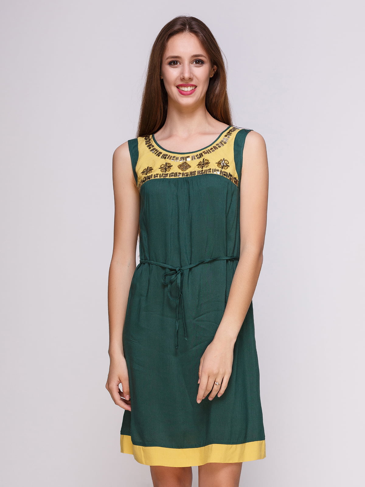 Платье зеленое | 4262410