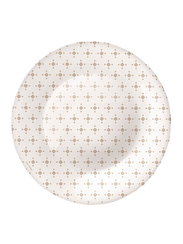 Тарелка десертна (21 см) Ceramic beige | 4266448