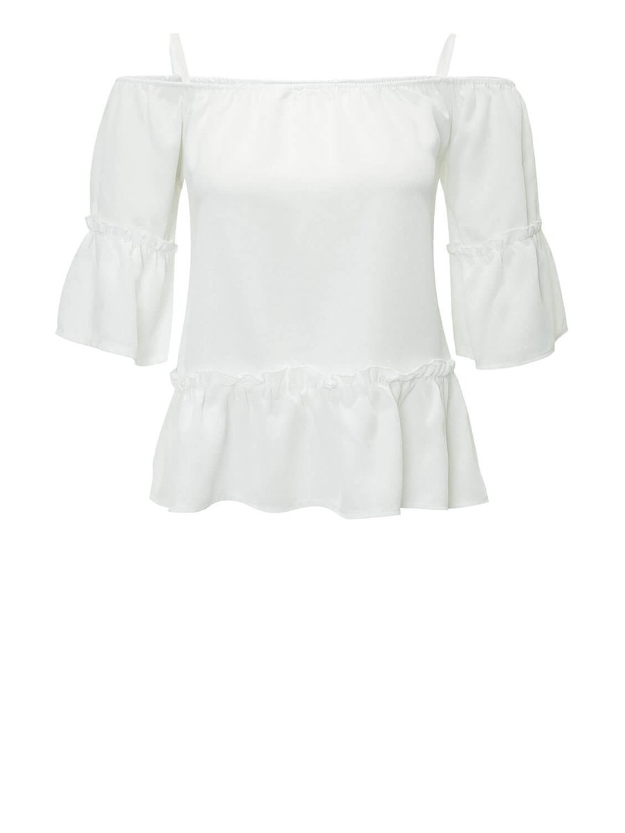 Блуза молочного кольору | 4276541