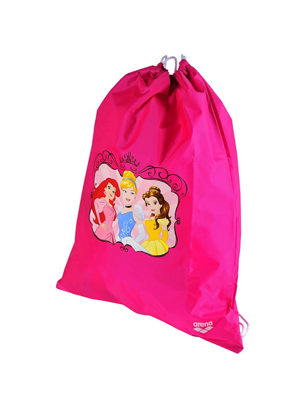 Рюкзак-мішок рожевий з принтом | 4250491