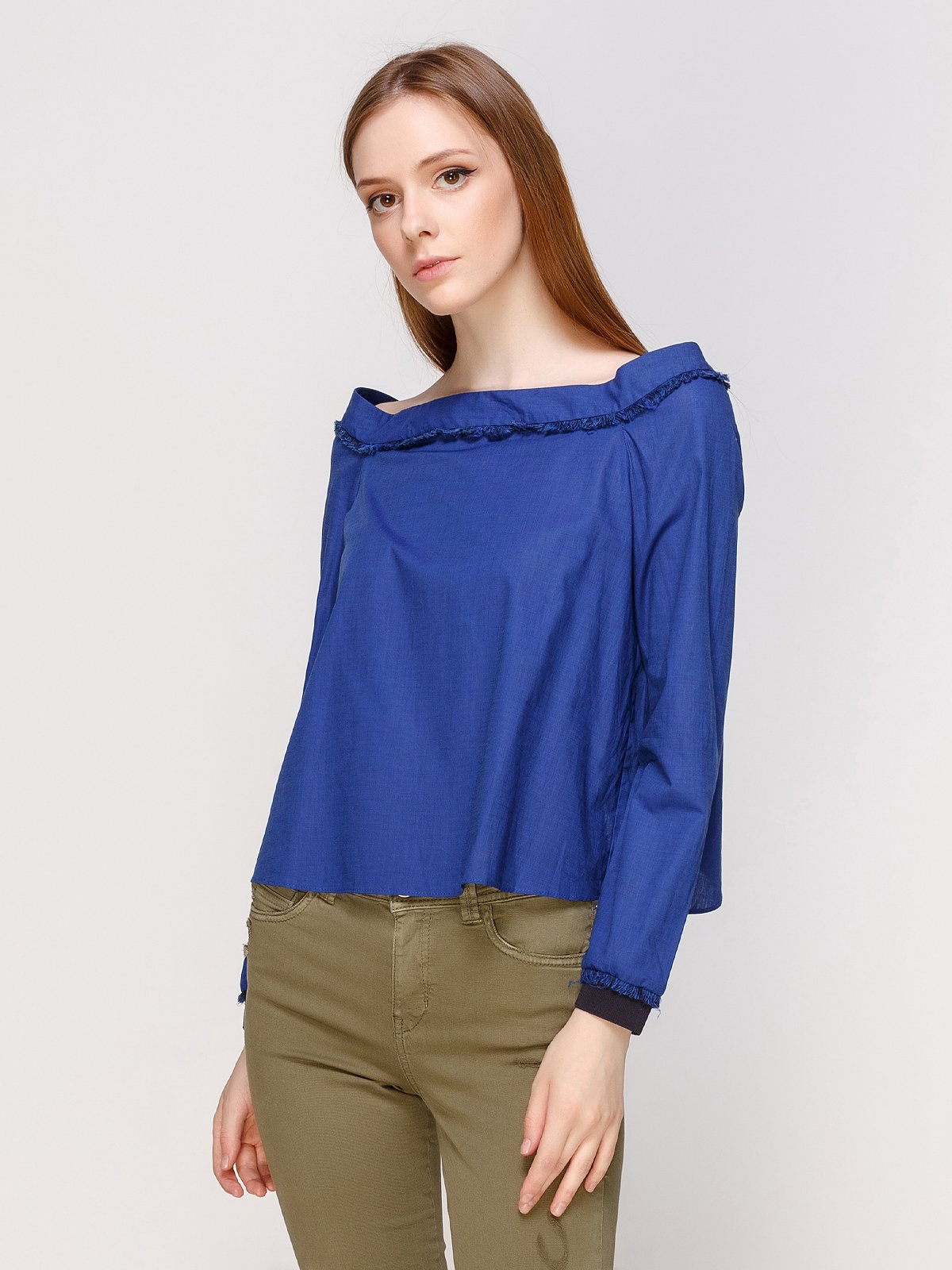 Блуза синяя | 3267783