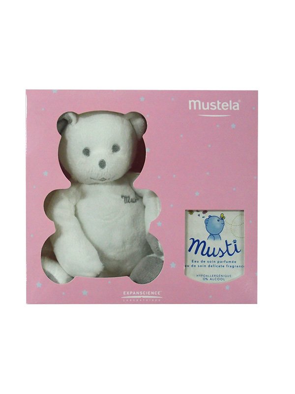 Набор Musti: гипоаллергенная туалетная вода и игрушка «Мишка» | 4160625