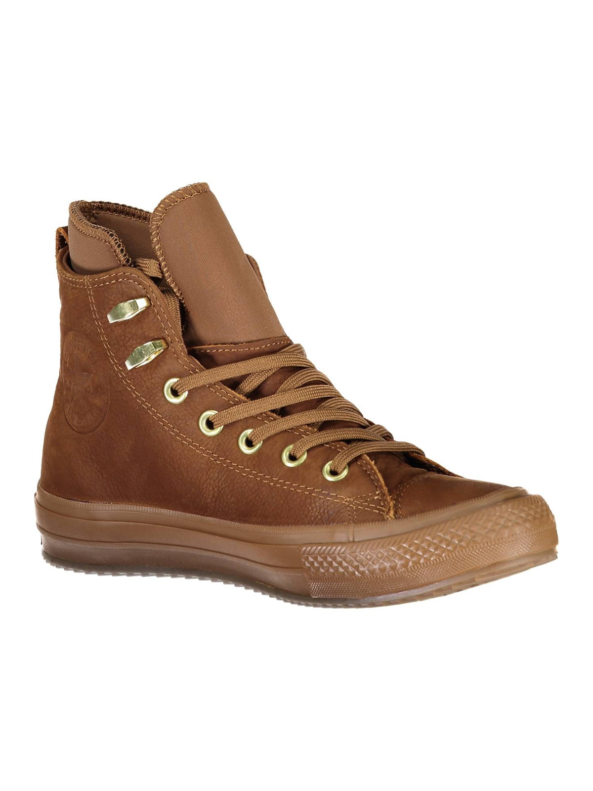 Коричневые кожаные кеды. Converse 557946 коричневые кеды. Кеды Converse Chuck Taylor wp Boot. Кеды конверс коричневые. Конверс коричневые женские.