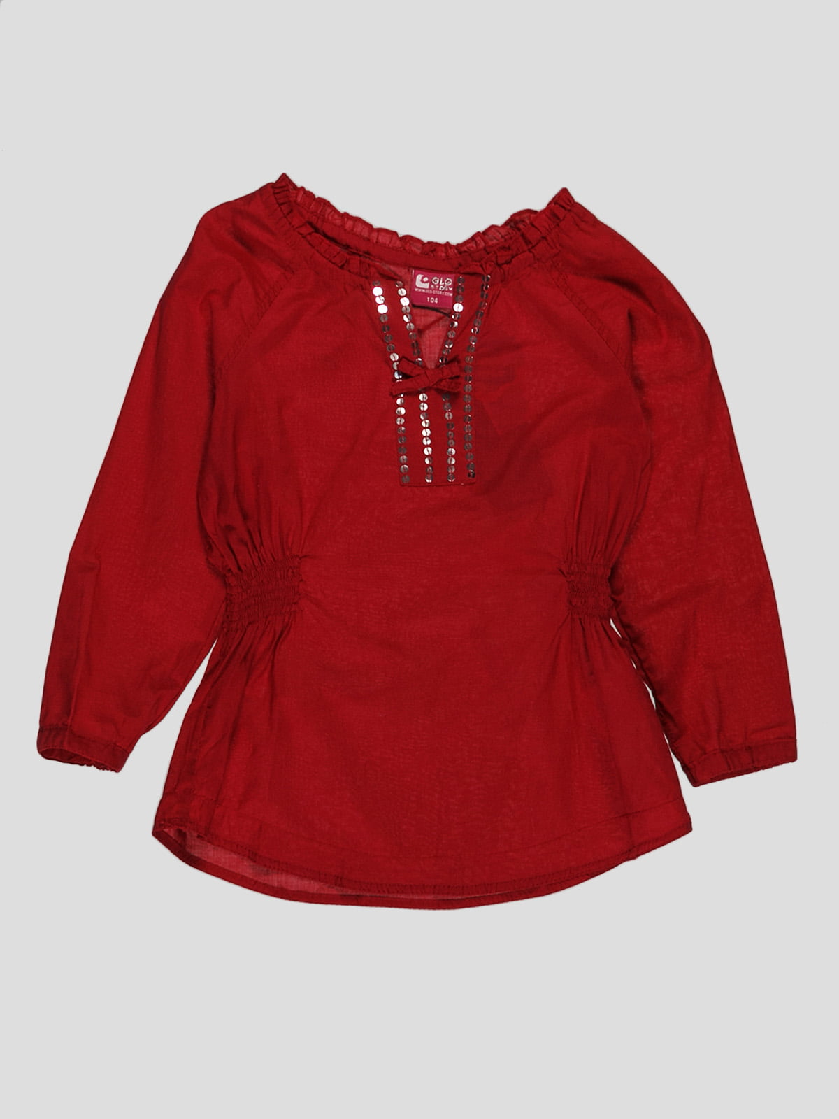 Блуза червона | 4313429