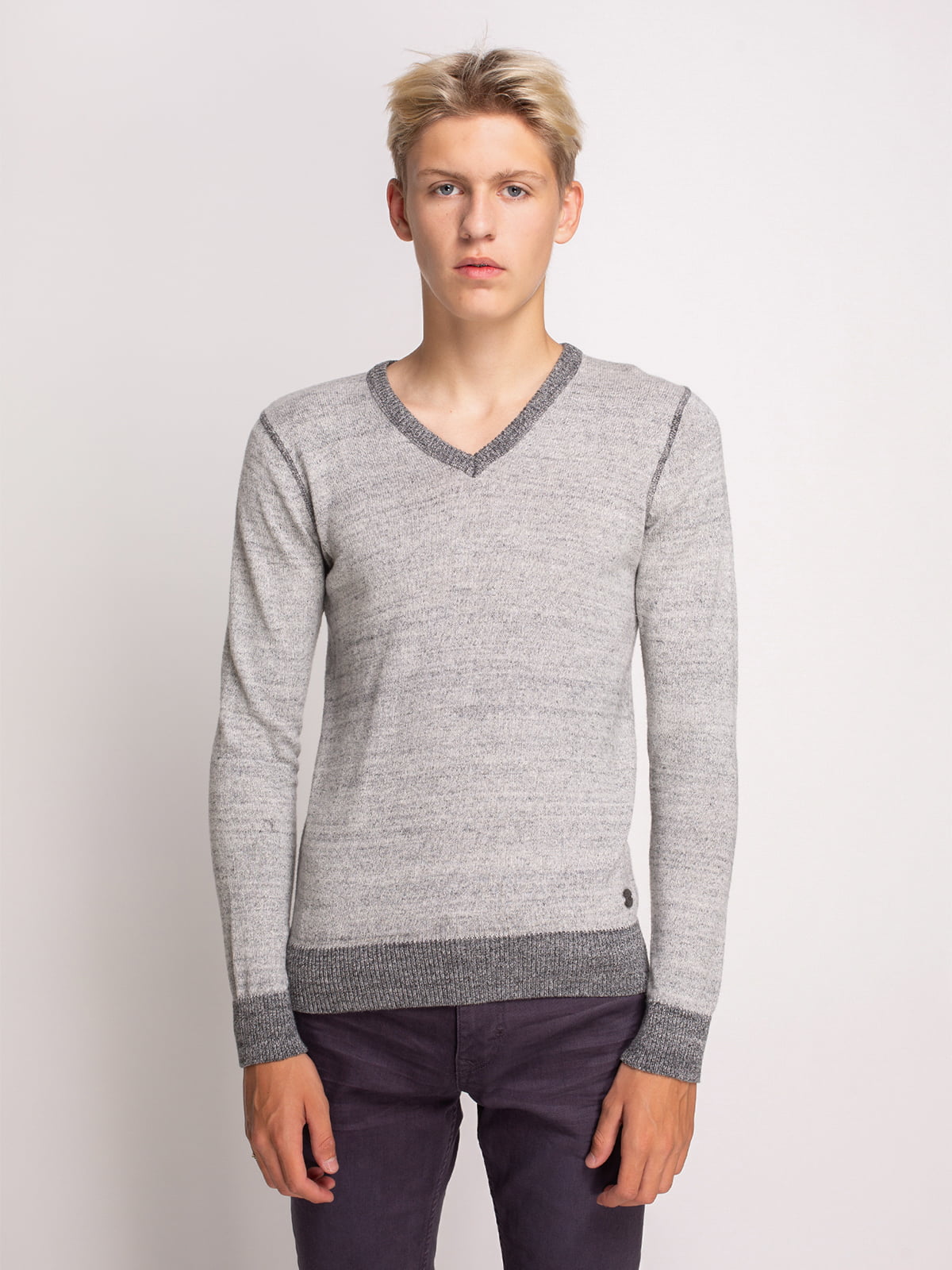 Пуловер серый | 4372566