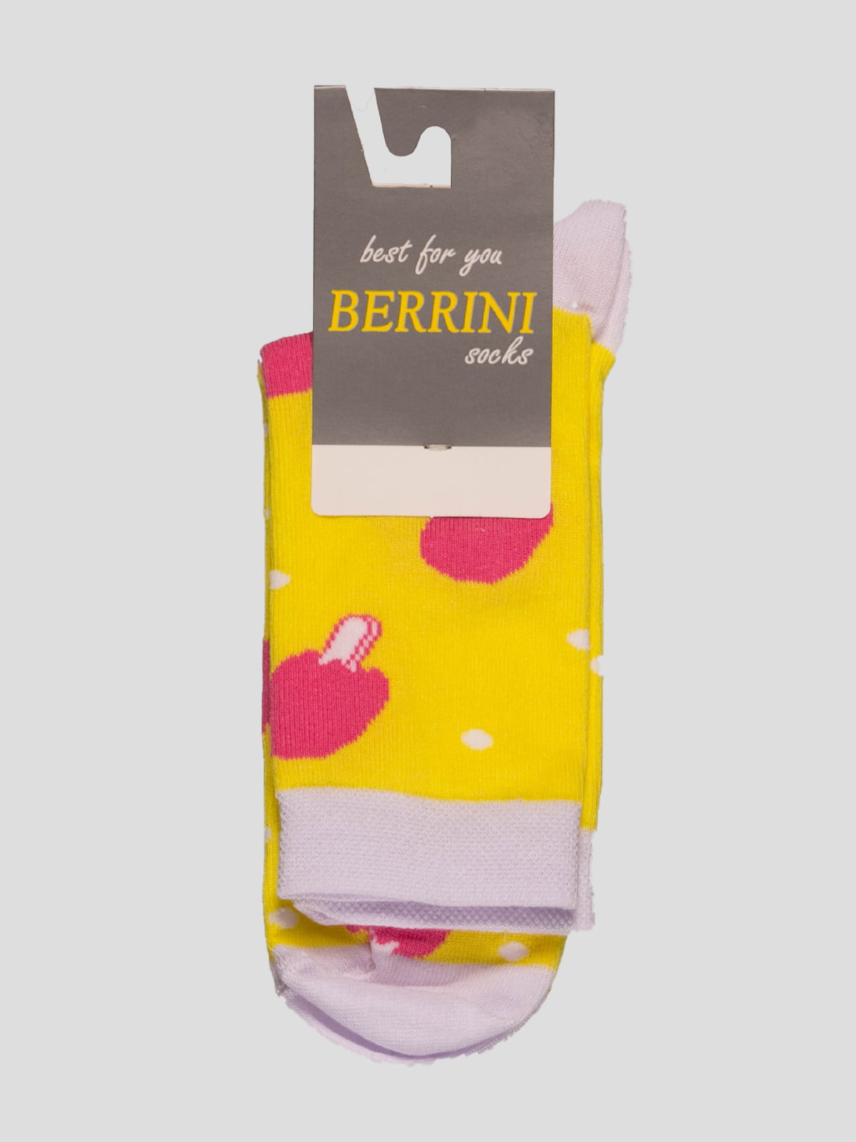 Шкарпетки жовті в малюнок | 4398752