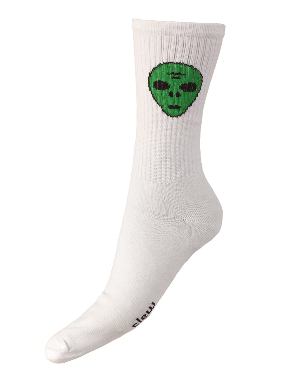 Шкарпетки білі з принтом | 4408442