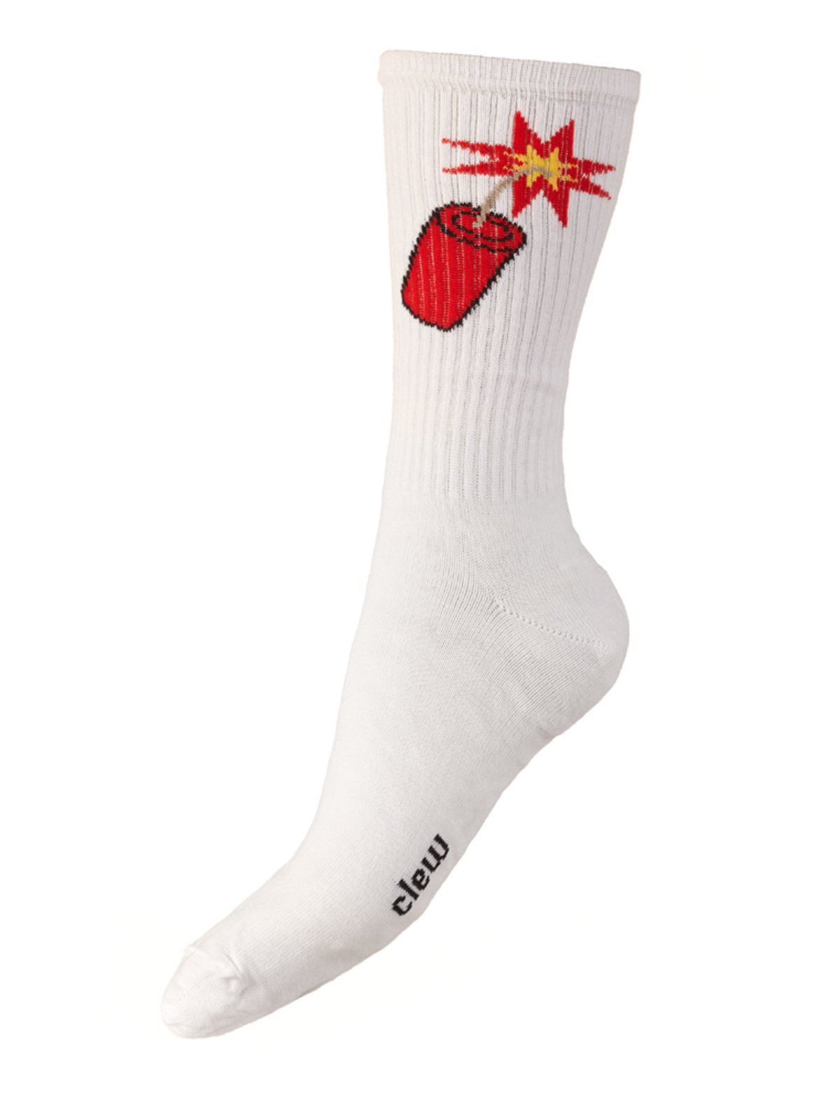 Шкарпетки білі з принтом | 4408444