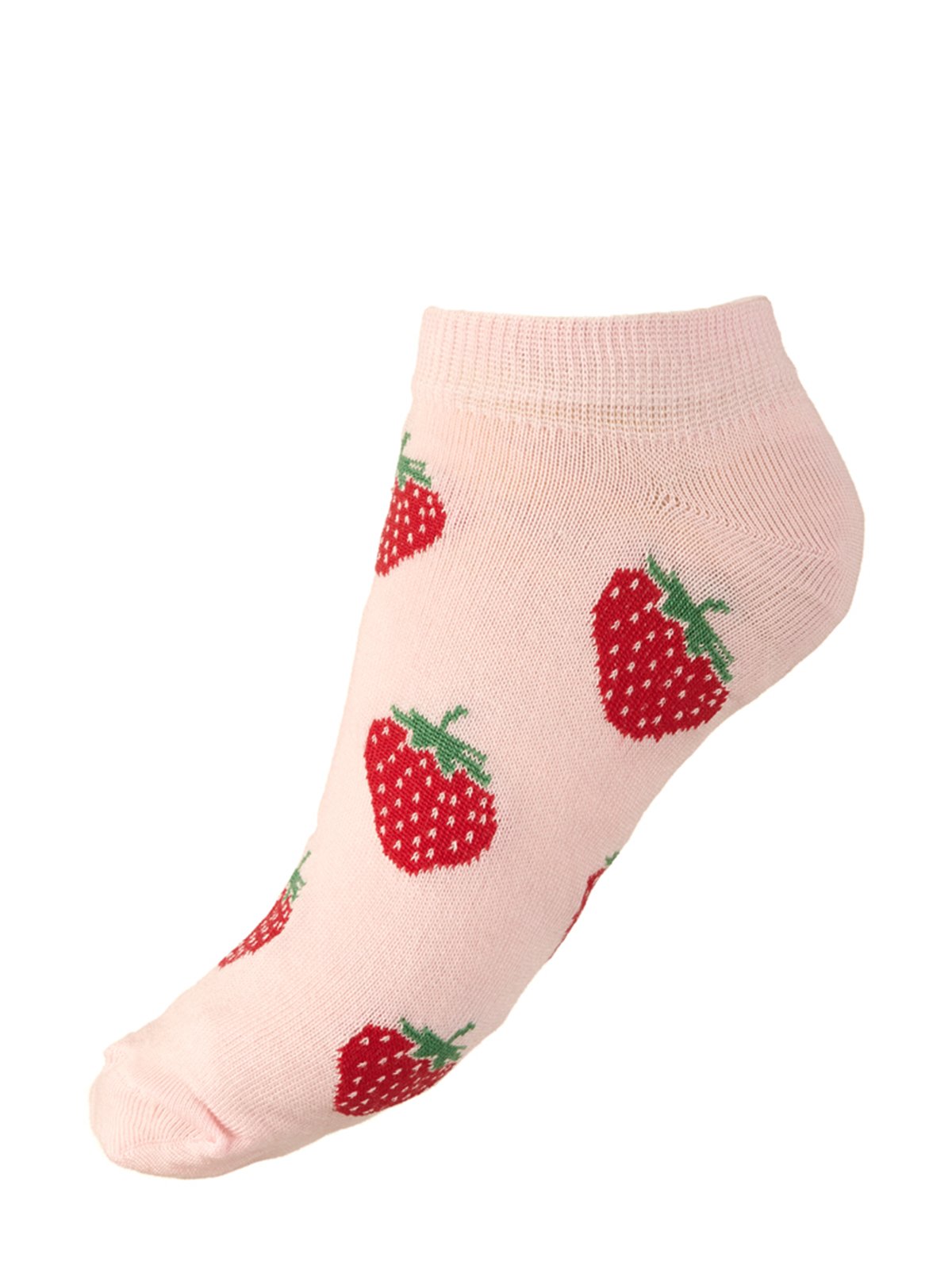 Шкарпетки рожеві з принтом | 4408452