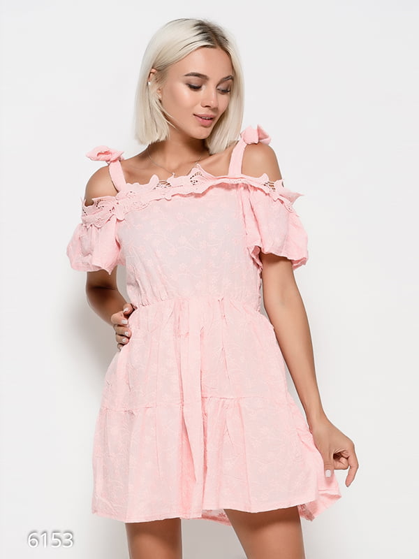 Платье розовое | 4412362