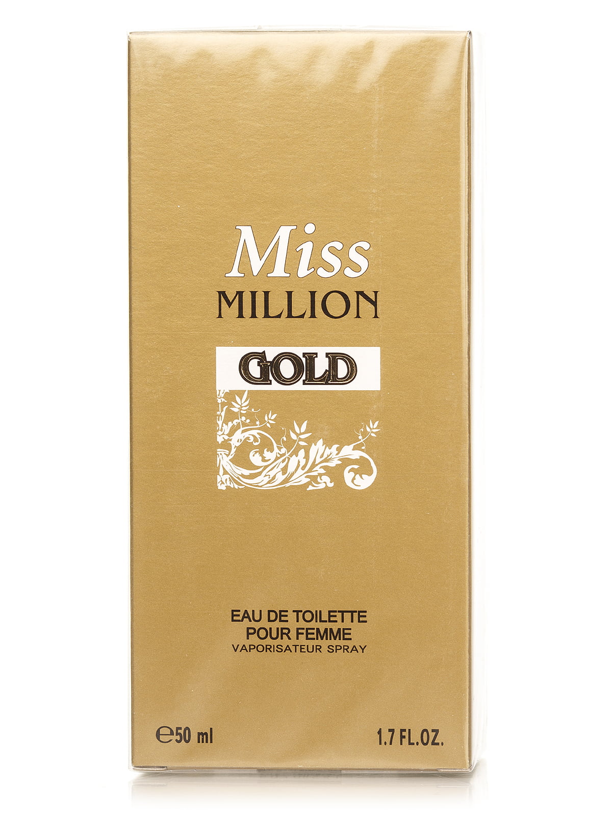 Туалетна вода для жінок Miss Million gold (50 мл) | 4307809