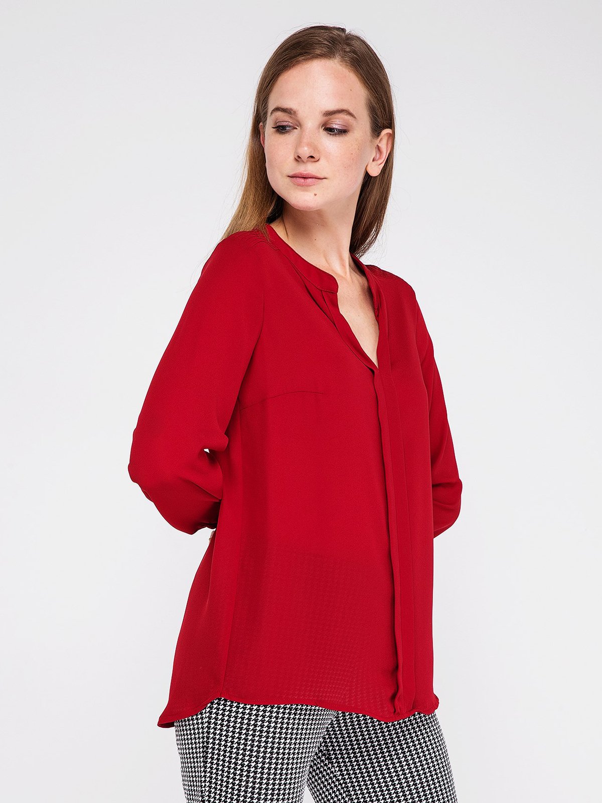 Блуза червона | 4425624