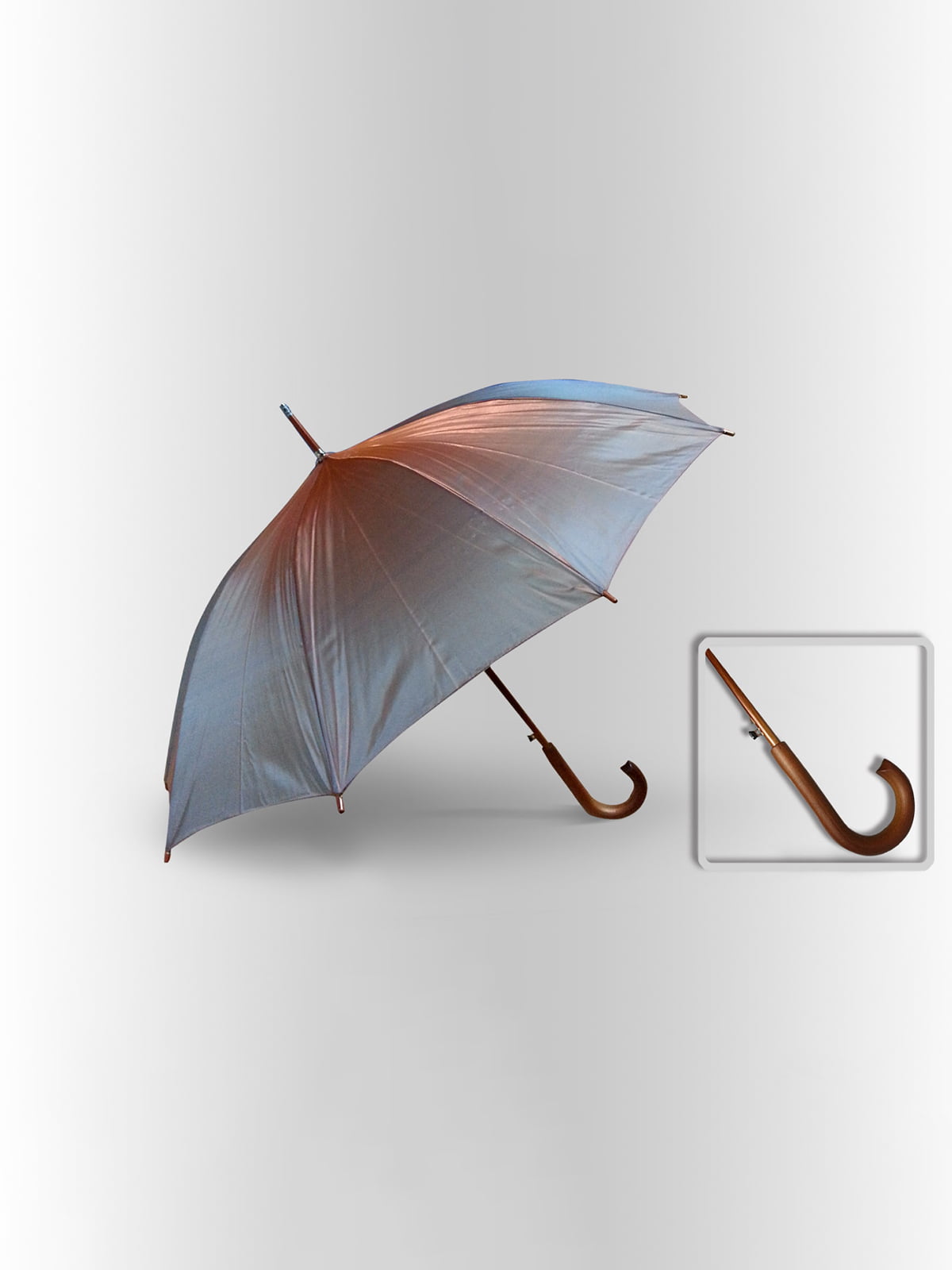 Зонт антишторм «Изумрудно-кленовый» | 4462637