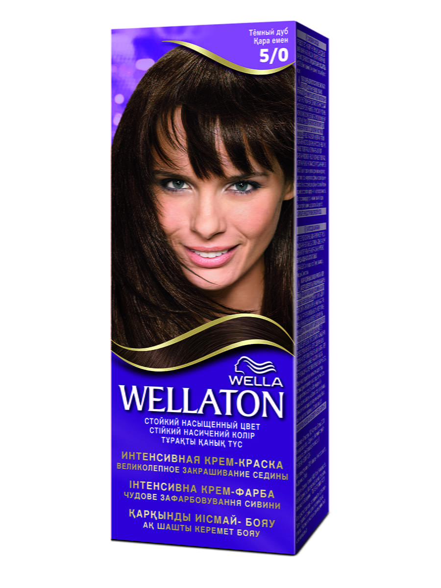 Wellaton крем краска для волос стойкая темный шоколад