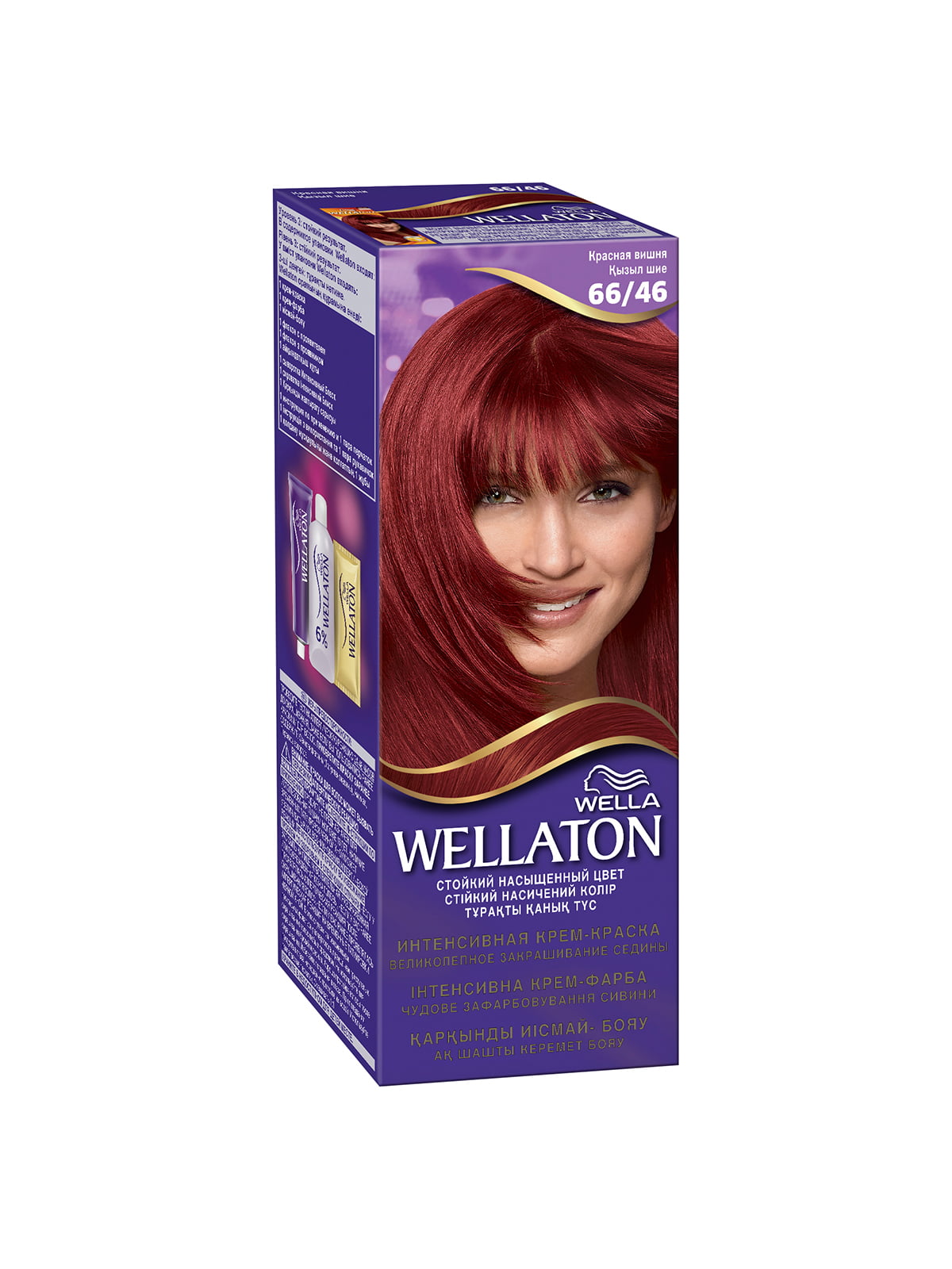 Веллатон 66/46 красная вишня краска для волос