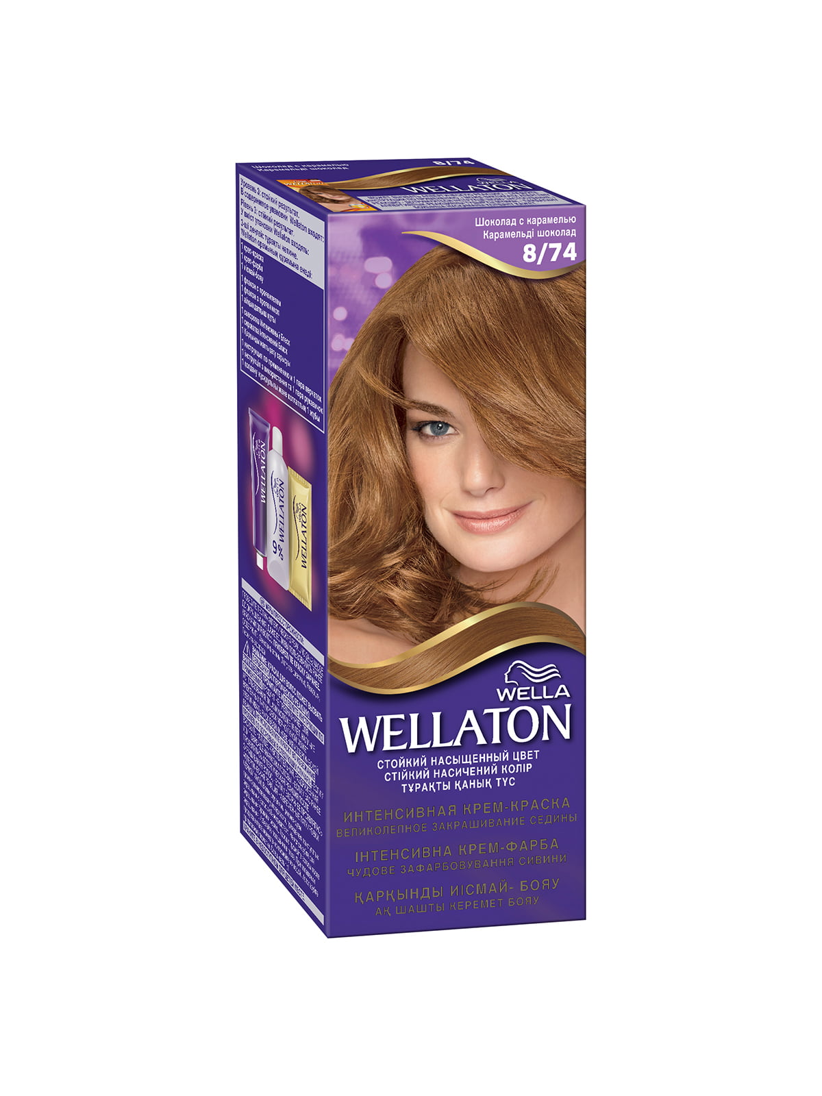 Краски для волос wellaton молочный шоколад