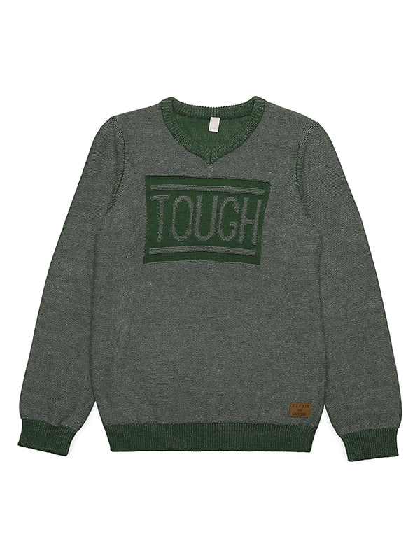 Пуловер серо-зеленый | 4499283