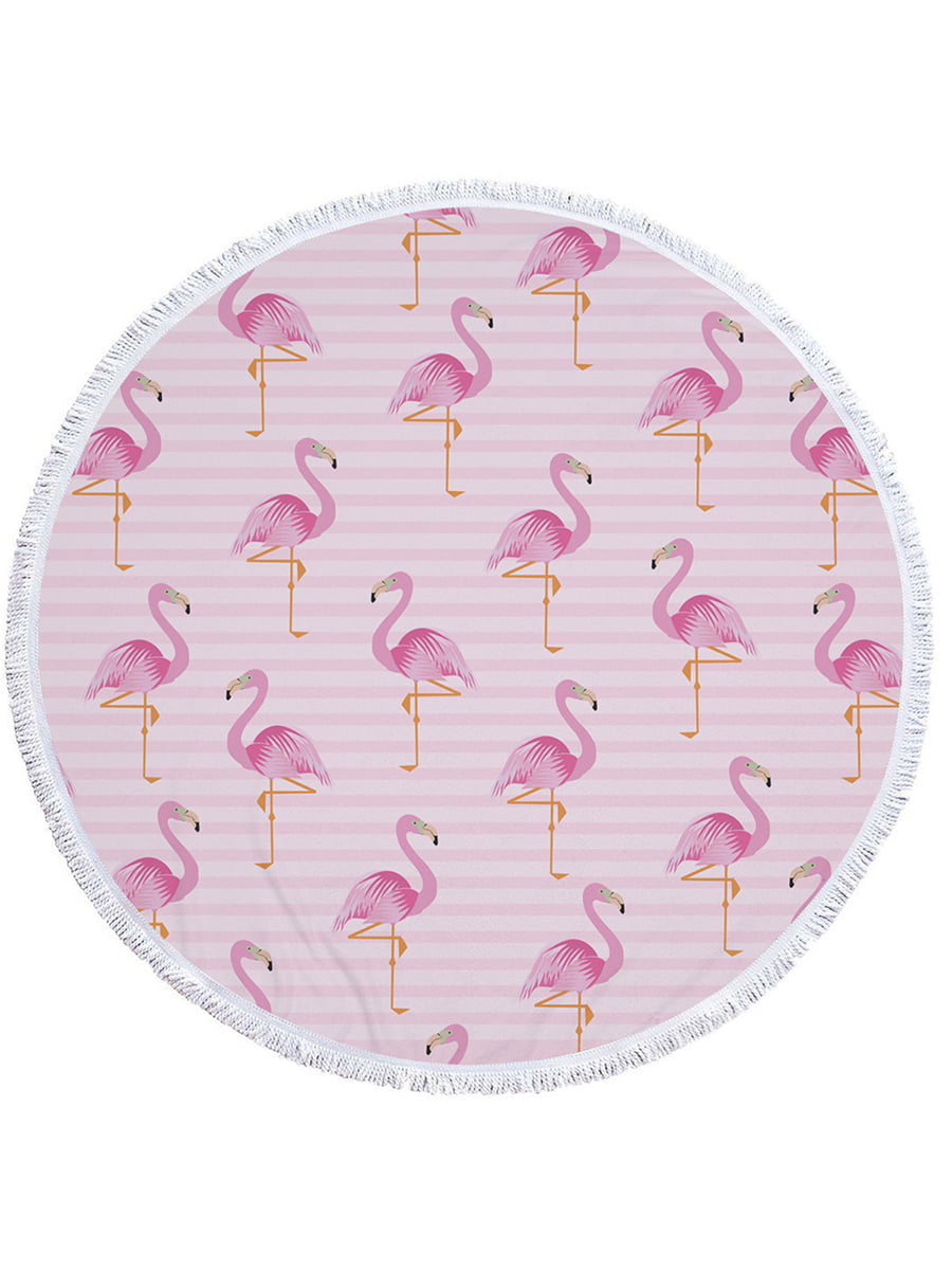 Пляжный коврик. «Фламинго» (145 см) | 4506811