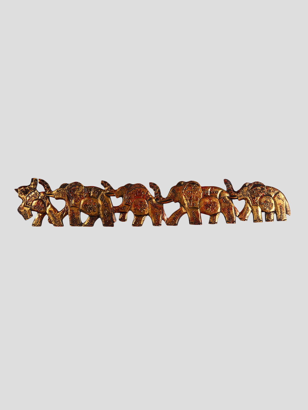 Панно «Золотые слоны» (1 м) | 4519045