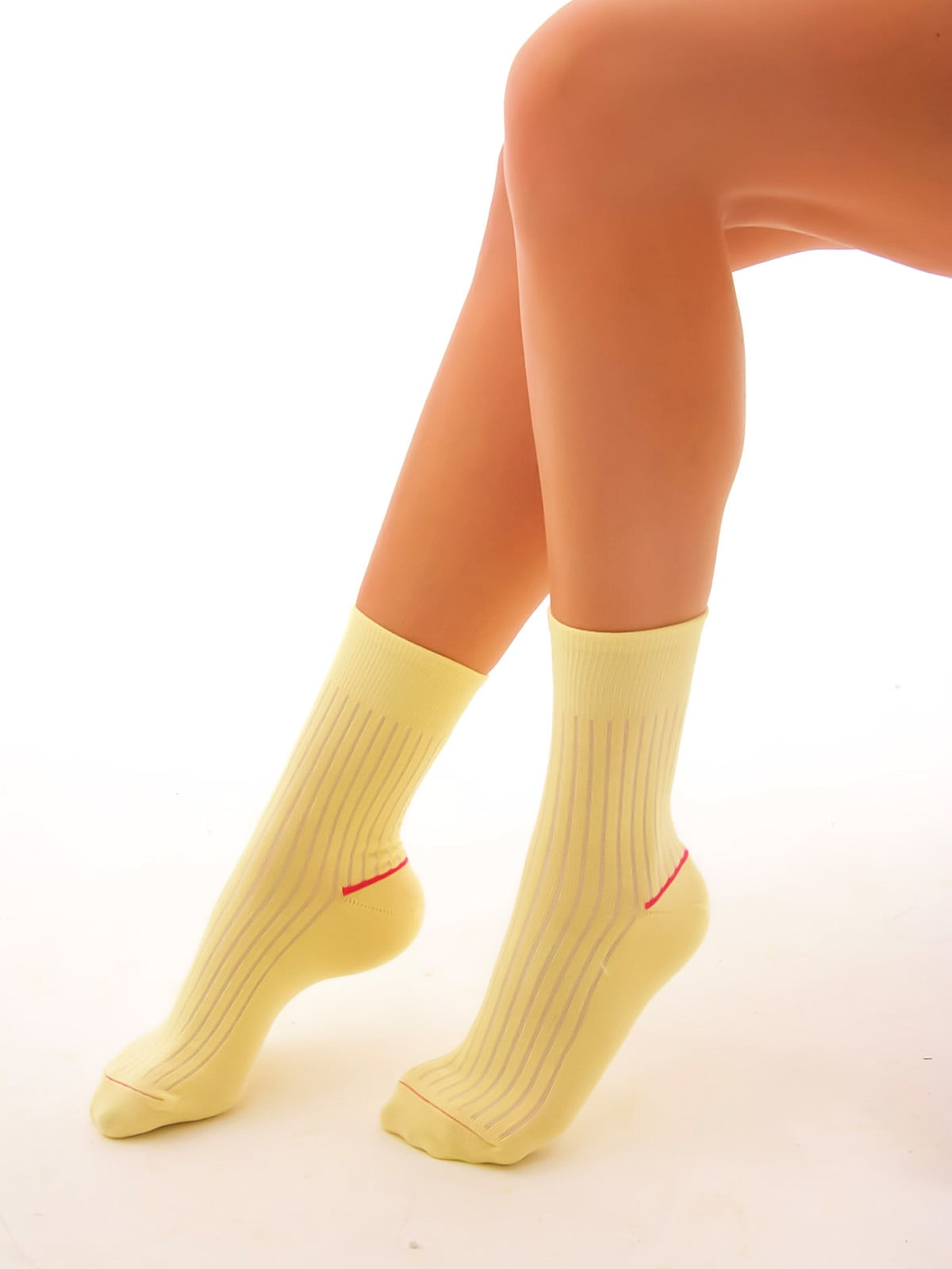 Шкарпетки лимонного кольору | 4546792