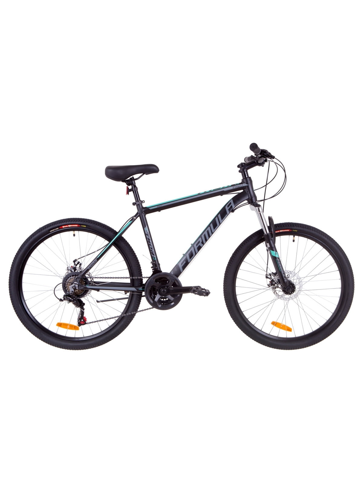 Велосипед OPS-FR-26-266 рама 14" черно-серый | 4557228