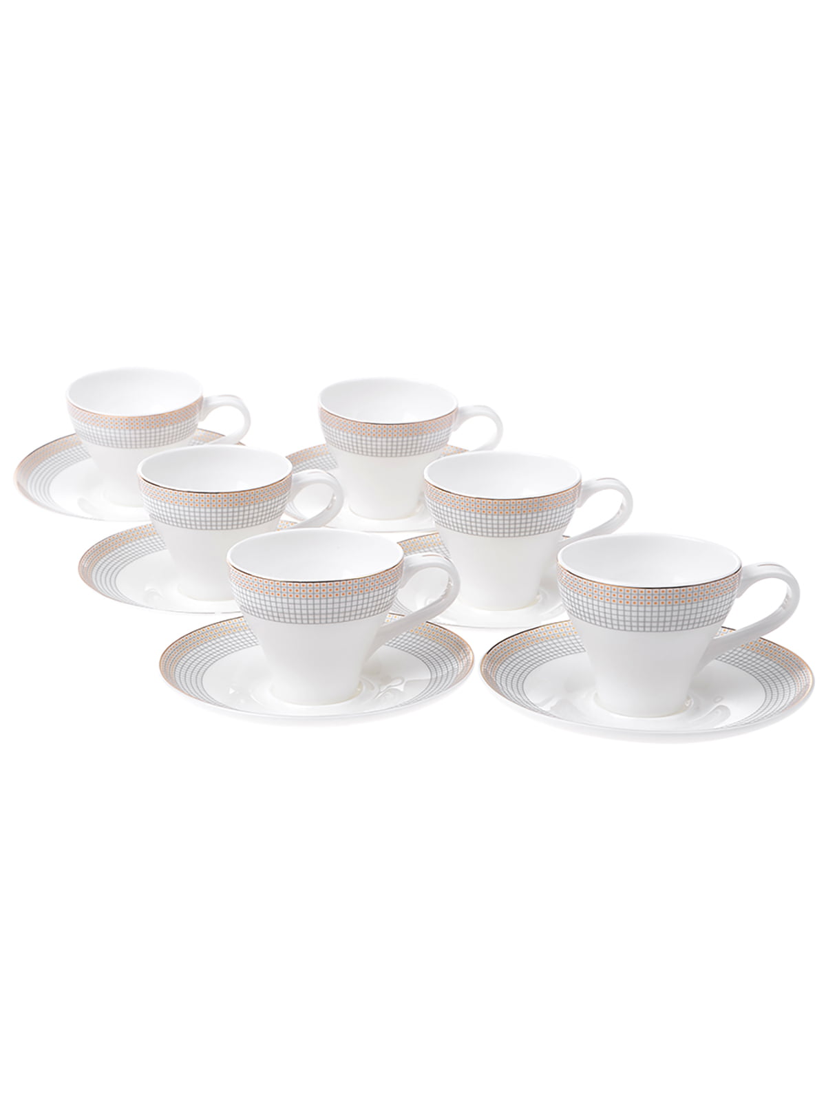 Набор кофейных чашек с блюдцами (12 предметов) | 4575889