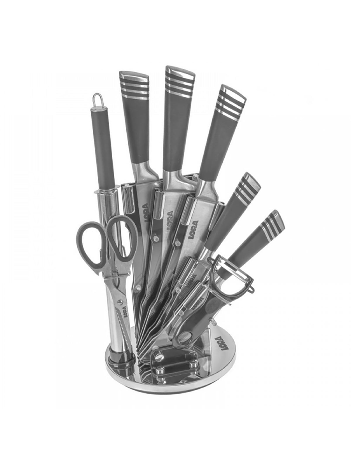 Набір ножів з підставкою (9 предметів) | 4575927