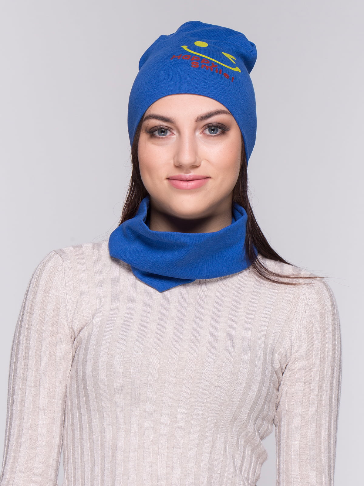 Комплект: шапка и шарф-снуд | 4577805