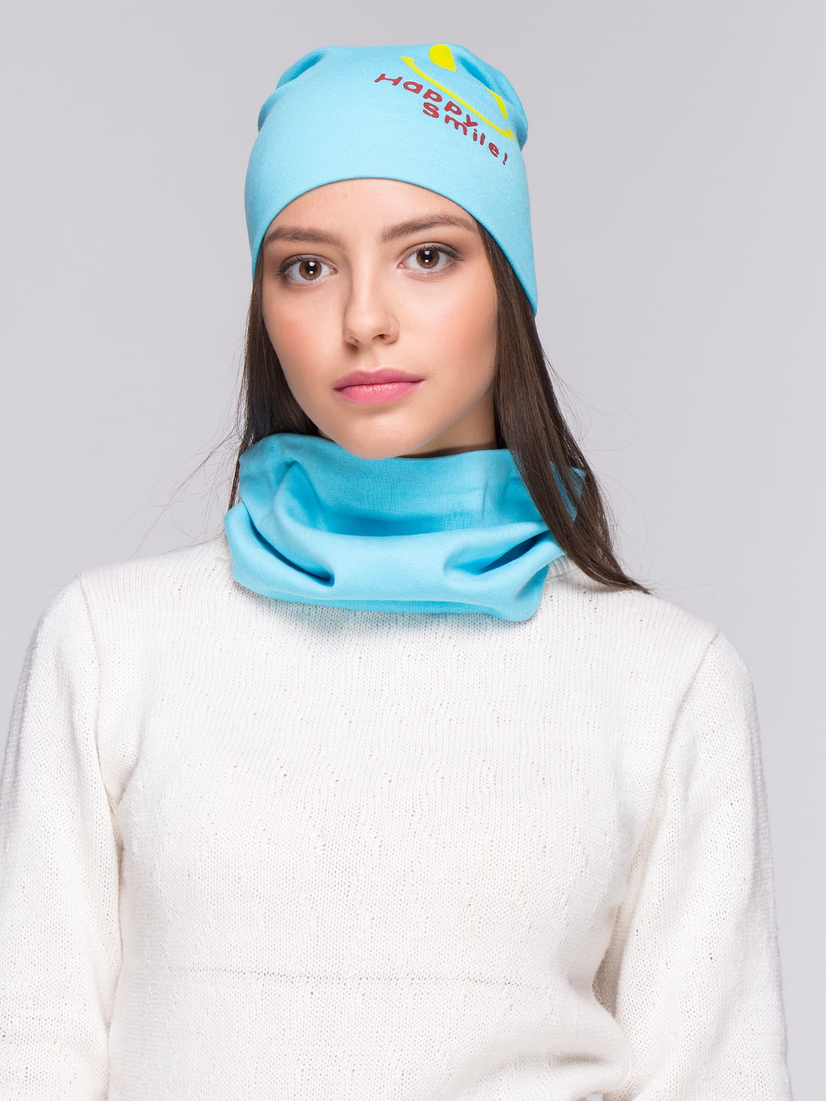 Комплект: шапка и шарф-снуд | 4577806