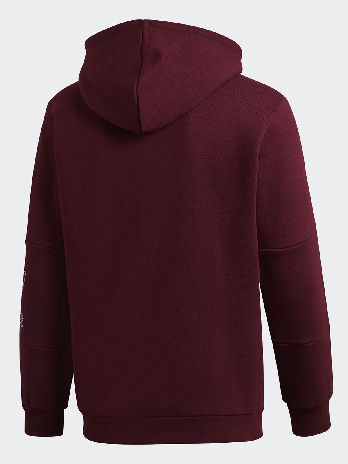 Dh5782 outline Hoody Maroon