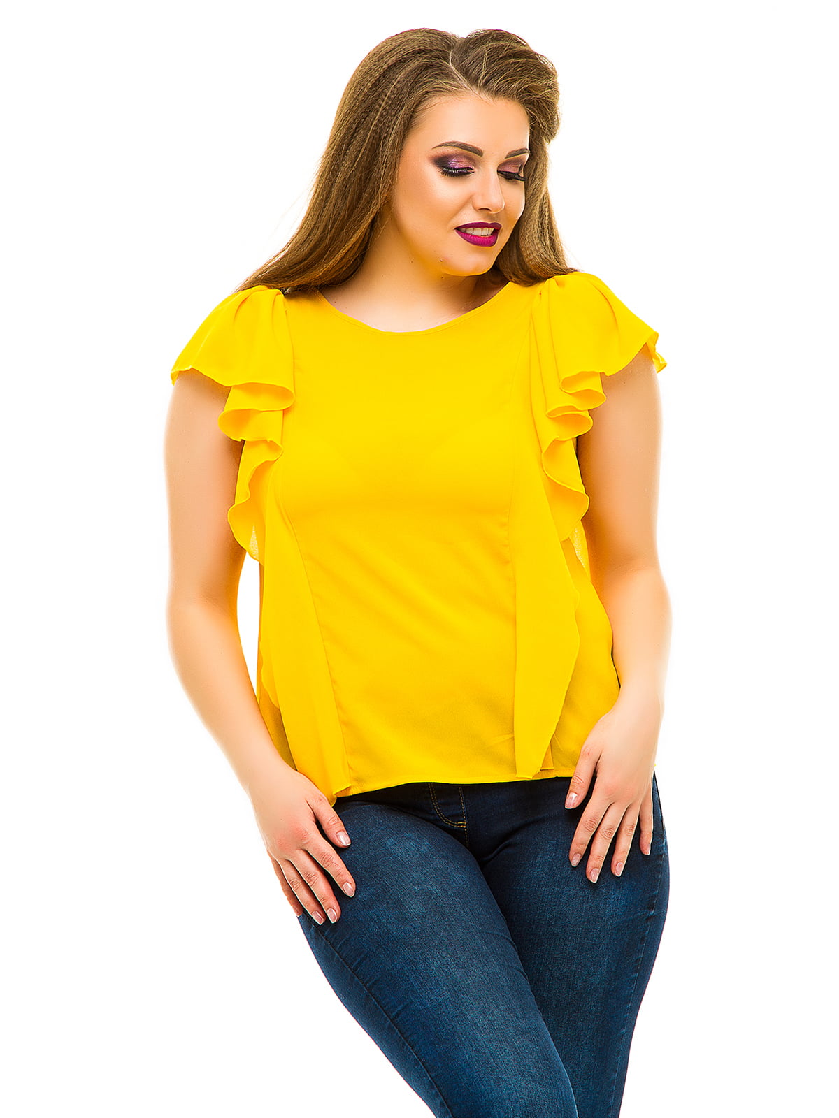 Блуза желтая | 3315444