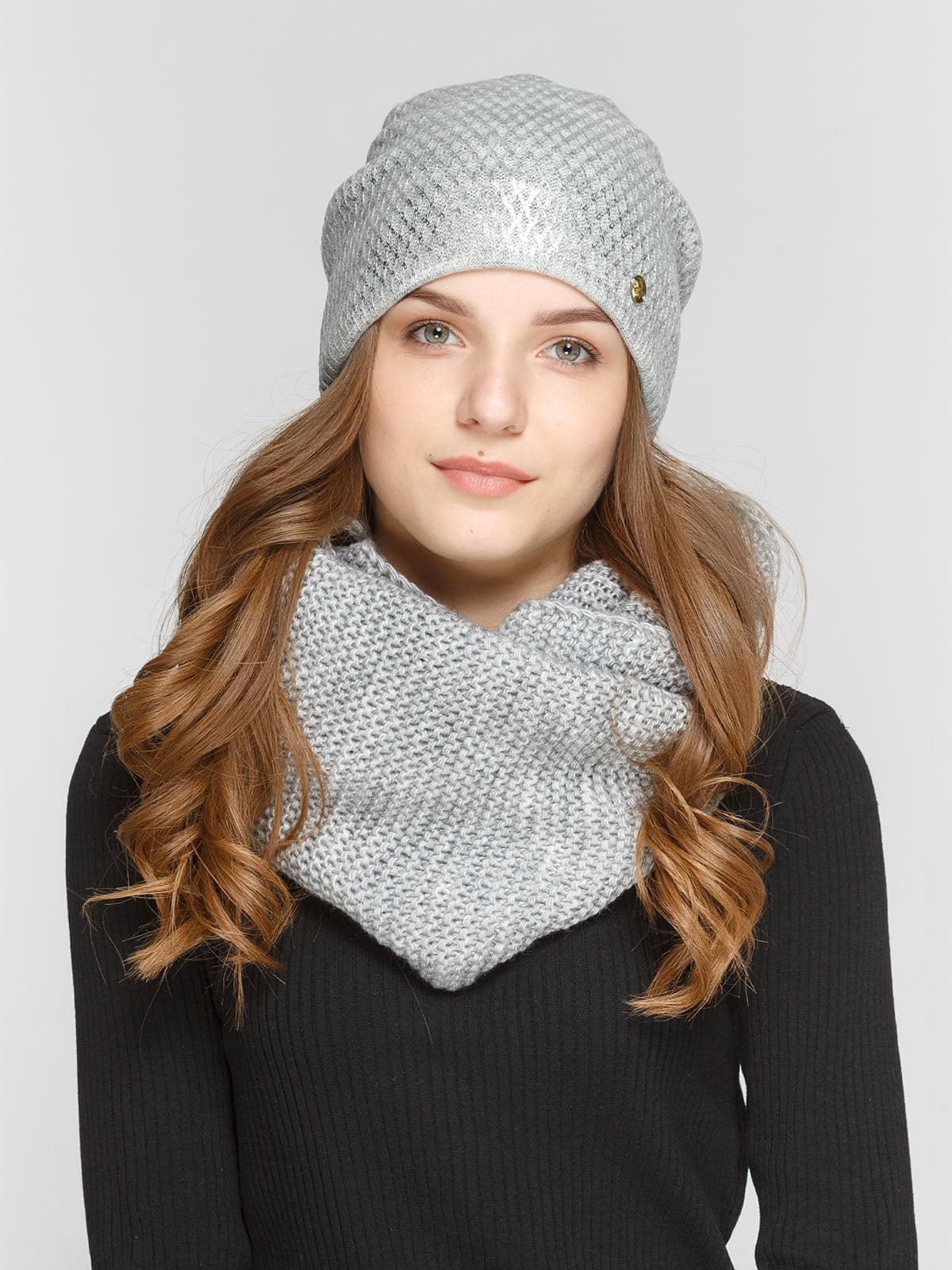 Комплект: шапка і шарф-снуд | 4595716