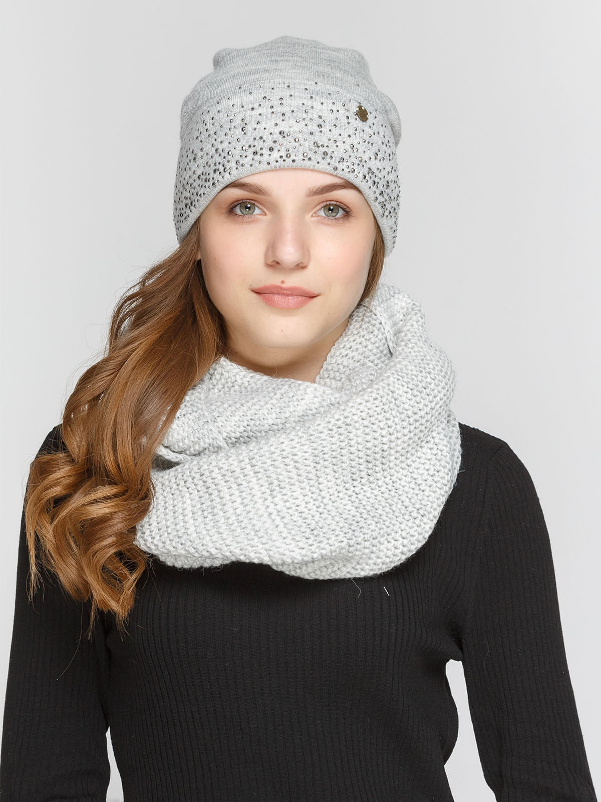 Комплект: шапка і шарф-снуд | 4595675
