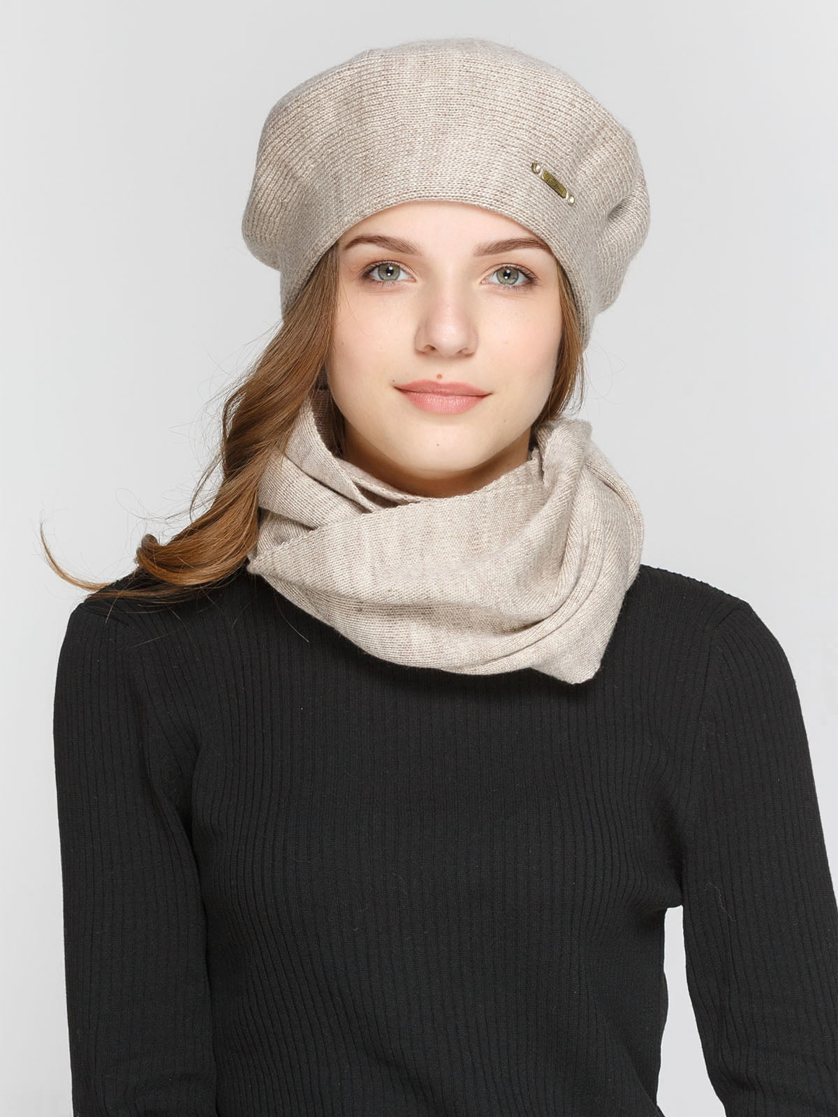 Комплект: шапка и шарф-снуд | 4595850