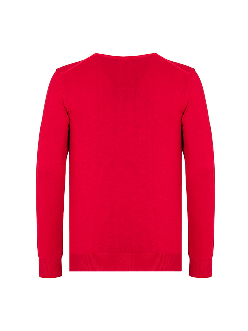 Пуловер красный | 4625383